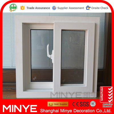 5mm 12A 5mm vetro Spec. Finestra scorrevole in plastica per il design domestico Finestre in PVC/UPVC
