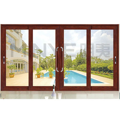 Aluminium Sliding Shop Porta d'ingresso con Germania ROTO Hardware e design personalizzabile