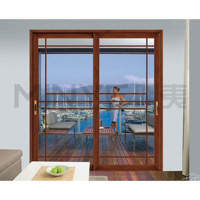 Aluminium Sliding Shop Porta d'ingresso con Germania ROTO Hardware e design personalizzabile