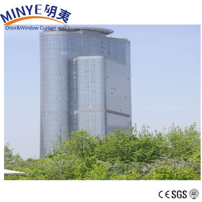 Edifici commerciali pannelli di parete compositi in alluminio per pareti a tenda in vetro curvo