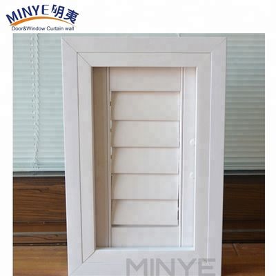 Finestra di vetrina in PVC personalizzata con design e vetrate regolabili