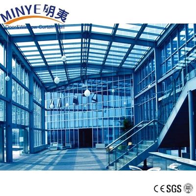 Fassate di vetro strutturate di alluminio ventilato per il design personalizzato della villa