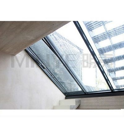 Polvere rivestita termico breccia lucernario in alluminio per la funzione a prova di vento e muro di legno
