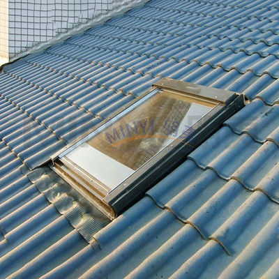 Interruttore elettrico ombrello solare e impermeabile doppio vetro temperato vetro di alluminio finestra lucernario