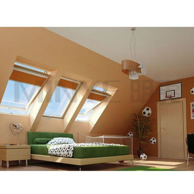 Finestra di tetto in vetro di alluminio personalizzata con lucernario lampeggiante spessore del profilo 2,5 mm/3,0 mm