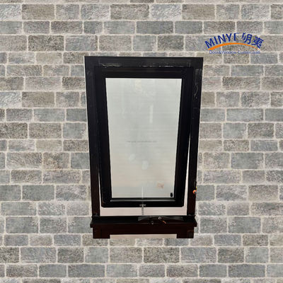 Finestra a doppio vetro a profilo di alluminio con colori personalizzati Australia Standard Glass