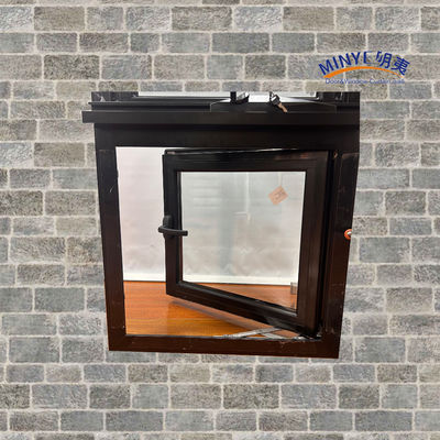 Finestra a doppio vetro a profilo di alluminio con colori personalizzati Australia Standard Glass