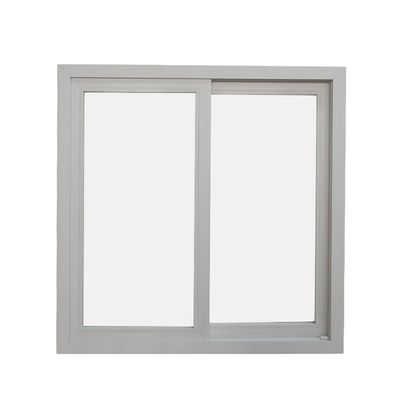 Finestre e porte scorrevoli a doppio vetro in UPVC PVC con materiale di rete per schermo in fibra di vetro