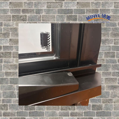 Finestra a doppio vetro a profilo di alluminio con colori personalizzati Australia Standard Glass
