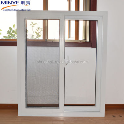 Innovativi colori personalizzati Noise Killer PVC/UPVC Sliding Window con Grill Design