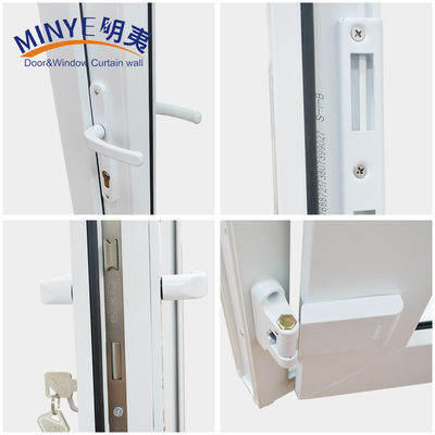 Porta a casella in UPVC con vetro doppio temperato ignifuge e rispettosa dell'ambiente