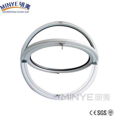 Moderno Design Centrale di alluminio Pivot Circolo Aperto Finestra Rotonda