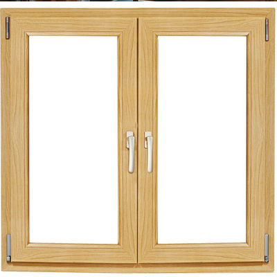 Modello di apertura orizzontale Cornice di vetro in PVC Disegno in stile europeo Spessore 2,5 mm