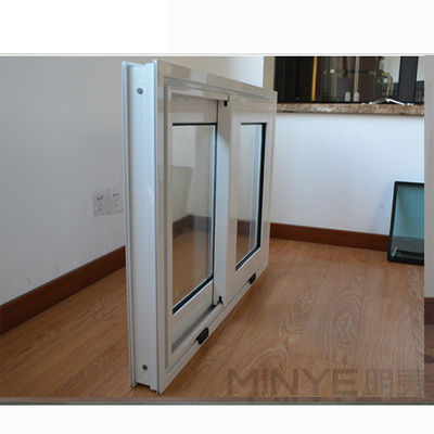 Fenestre scorrevoli in UPVC con doppio vetro e apertura orizzontale