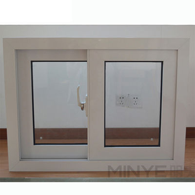 Fenestre scorrevoli in UPVC con doppio vetro e apertura orizzontale