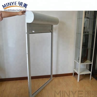 Finestra di persiana a rotolo manuale di grado commerciale con profilo in alluminio di spessore di 3,0 mm