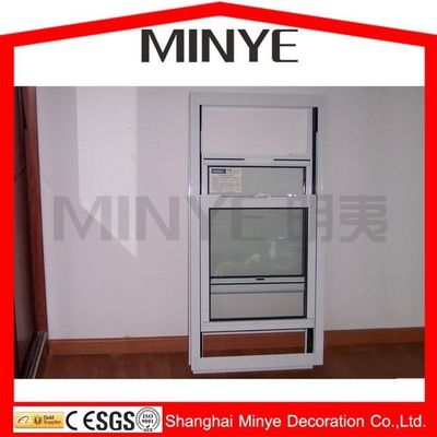 1.4mm Spessore del profilo Arco Top Design Bagno Verticale Scorrente Aluminio Finestra OEM