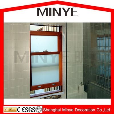 1.4mm Spessore del profilo Arco Top Design Bagno Verticale Scorrente Aluminio Finestra OEM