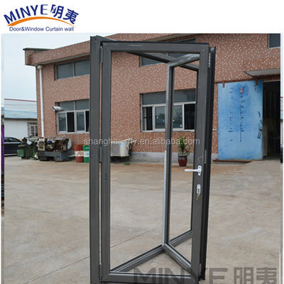 Stile di design moderno Dimensioni personalizzate Ferro Grill Porte di finestra Disegni/Porta pieghevole in vetro