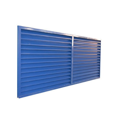 Cornice di profilo in alluminio 6063-T5 Persiane fisse per piantagioni per bellezza e sicurezza