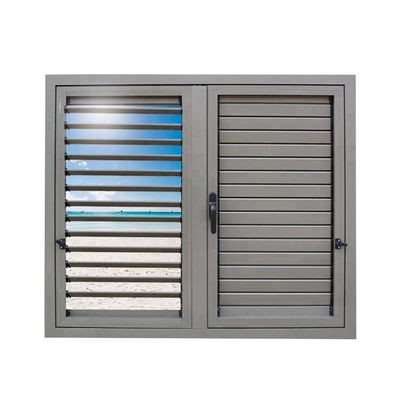 Cornice di profilo in alluminio 6063-T5 Persiane fisse per piantagioni per bellezza e sicurezza