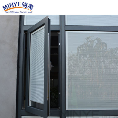 Stile di progettazione di strisce di gomma EPDM Moderno Fuscolo in alluminio Casement Finestra Foto Finestra