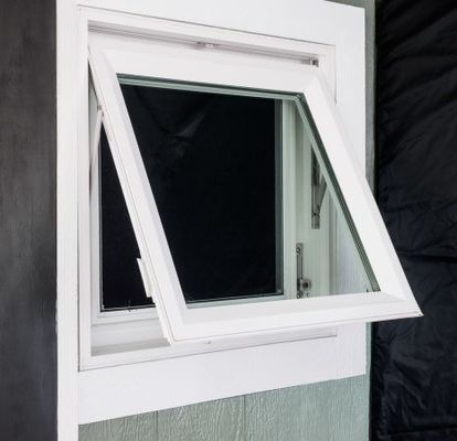 Permeabilità all'acqua 250 Pa Disegno di finestre a sospensione superiore per bagno o bagno