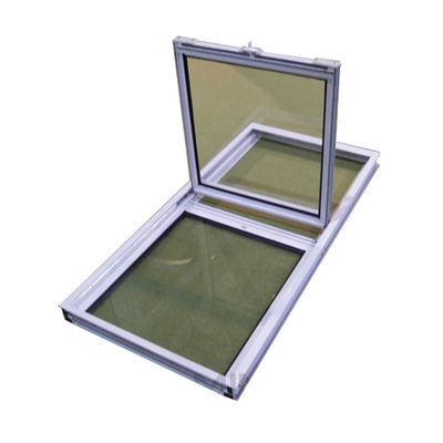 Finestra sola appesa in UPVC per balcone Isolamento antincendio Caldo in inverno e fresco in estate