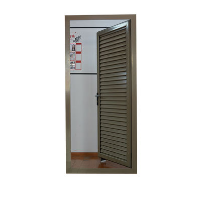 Porta a lucchetto commerciale a profilo di alluminio CE con superficie finita e lamiere di alluminio