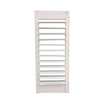 Modello di apertura orizzontale Francia Persiane in PVC/Plantation Louver Stile di design moderno