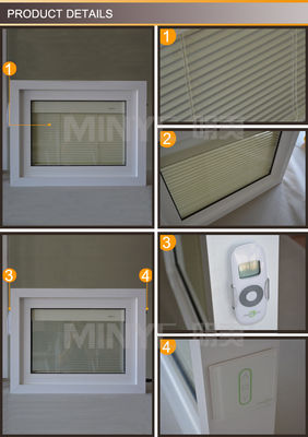 EPDM Rubber Strip Aluminum Blinds Inside Glass Windows for Office Building Veneziano blinds