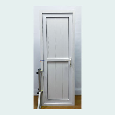 Porta a chiusura verticale in UPVC in vetro doppio temperato in stile francese per porte a chiusura in PVC