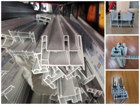 Porta scorrevole in vetro UPVC impermeabile e a prova di vento per lo stile di design del sud-ovest