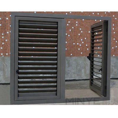 Persiane per piantagioni in alluminio per finestre con dimensioni e forma personalizzate di 50,8 mm