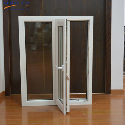 Finestra a rivestimento in UPVC a risparmio energetico con apertura a svoltare e isolamento termico