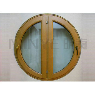 5mm-12mm vetro Spec circolo a forma di doppio pannello Swing Out Round Window Casement finestra per il flusso d'aria e estetica