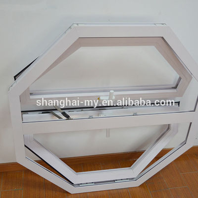 5mm-12mm vetro Spec circolo a forma di doppio pannello Swing Out Round Window Casement finestra per il flusso d'aria e estetica