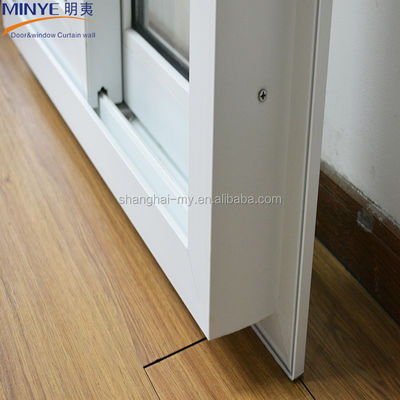 Porta scorrevole in vetro in cucina in UPVC impermeabile con porta interna in PVC finita
