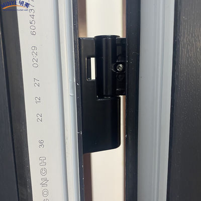 Stile di design moderno Verticale Pieghevole di porta UPVC per villa in alluminio