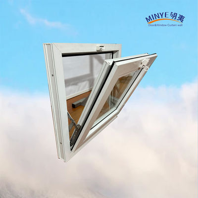 Finestra a doppia tempra in vetro UPVC in stile moderno per l'Australia
