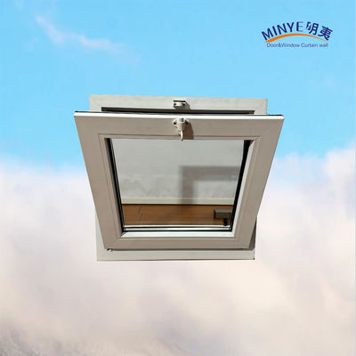 Finestra a doppia tempra in vetro UPVC in stile moderno per l'Australia