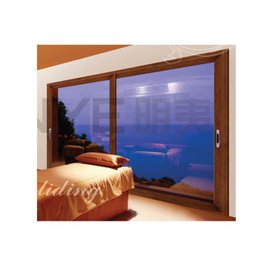 Colore di profilo personalizzato Grigio scuro Porta scorrevole per patio per design esterno Grandi vetri