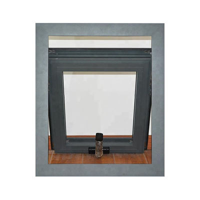 Swing Open Style Aluminium Bagno Finestre con Top Hang Design e Vendita di Rivestimento in Polvere