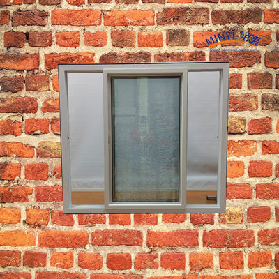 Moderna finestra scorrevole in UPVC con vetro a doppio colore e hardware tedesco