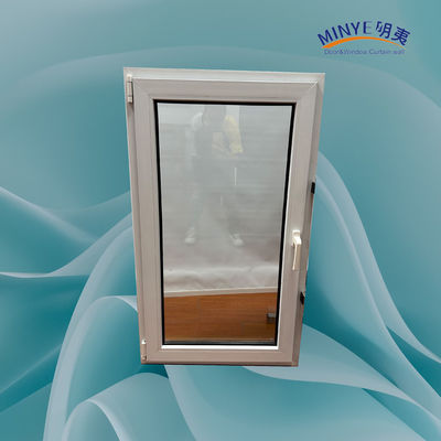Kin Long Chinese Top Hardware PVC Tilt and Turn Window con vetro doppio temperato