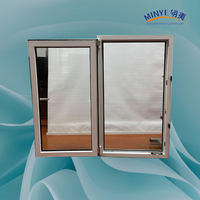 Kin Long Chinese Top Hardware PVC Tilt and Turn Window con vetro doppio temperato