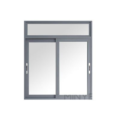 Stile di design postmoderno Sun Shade vetro finestre con profilo di alluminio standard 6063-T5