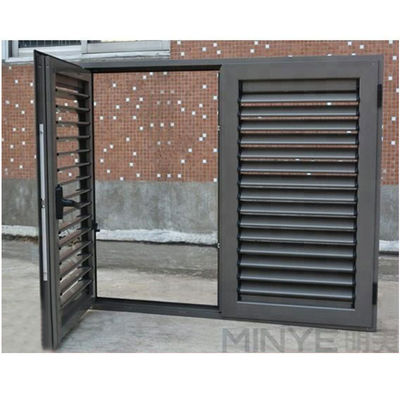 1.4mm-2.0mm Spessore del profilo Persiane per piantagioni in lega di alluminio per finestre americane