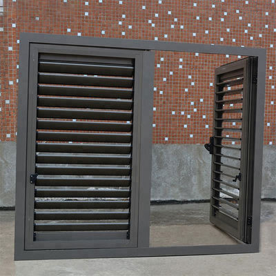 1.4mm-2.0mm Spessore del profilo Persiane per piantagioni in lega di alluminio per finestre americane