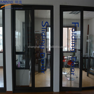 Porta scorrevole con profilo in alluminio della serie GOS-S T110 per sala conferenze Spessore del profilo 2.0 mm